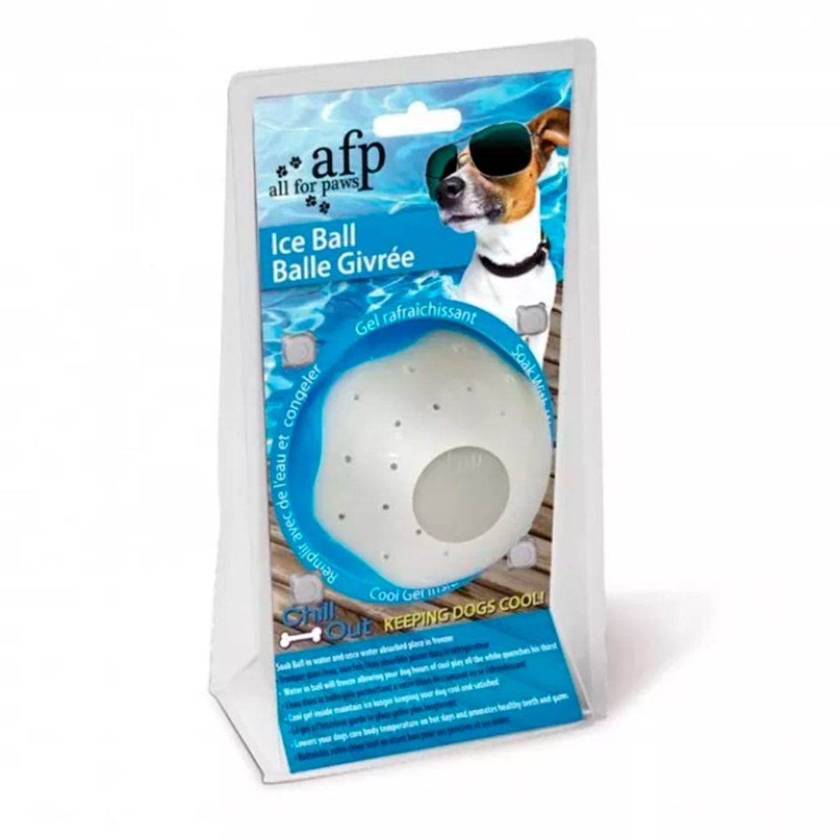 ALL FOR PAWS - Pelota refrigerante L  AFP