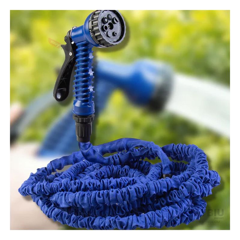RYBIU IMPORT - Manguera de Jardín Extralarga 30 M Azul Y+Regalo Agendita