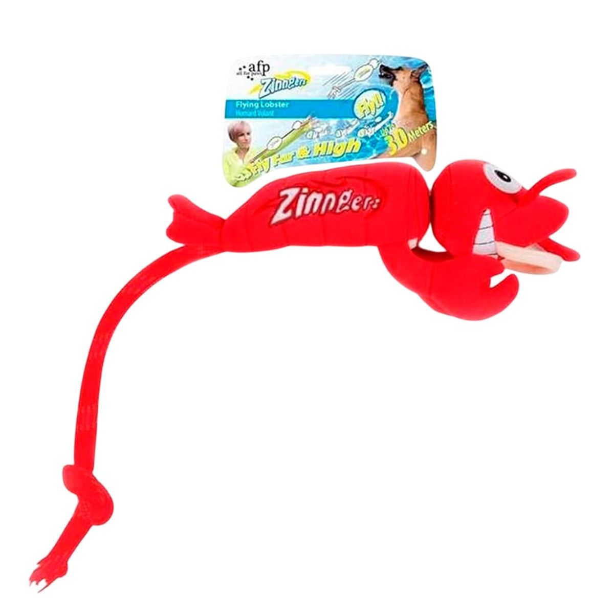 ALL FOR PAWS - Peluche para perros volador tipo Honda  - Zinngers langosta AFP
