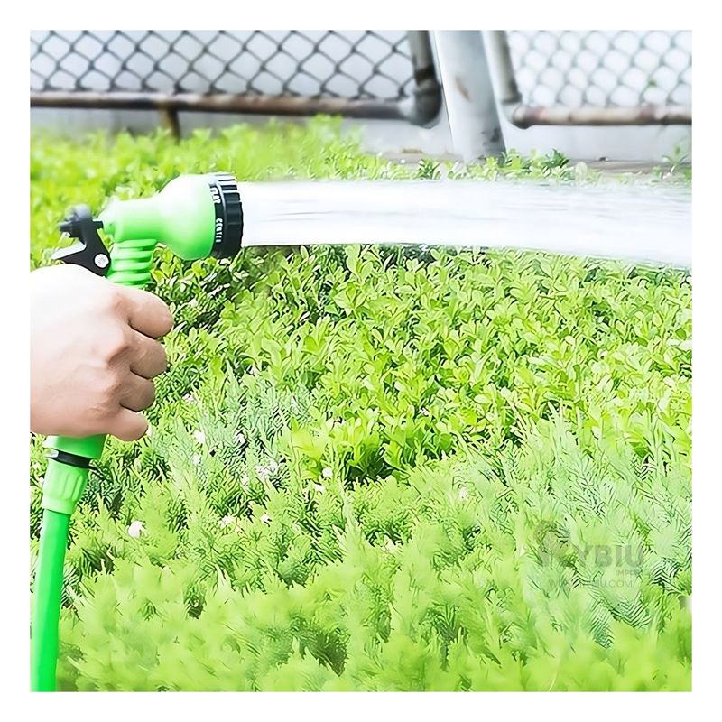 GENERICO - Manguera de Jardín Extralarga 30 M Verde Y+Regalo Agendita