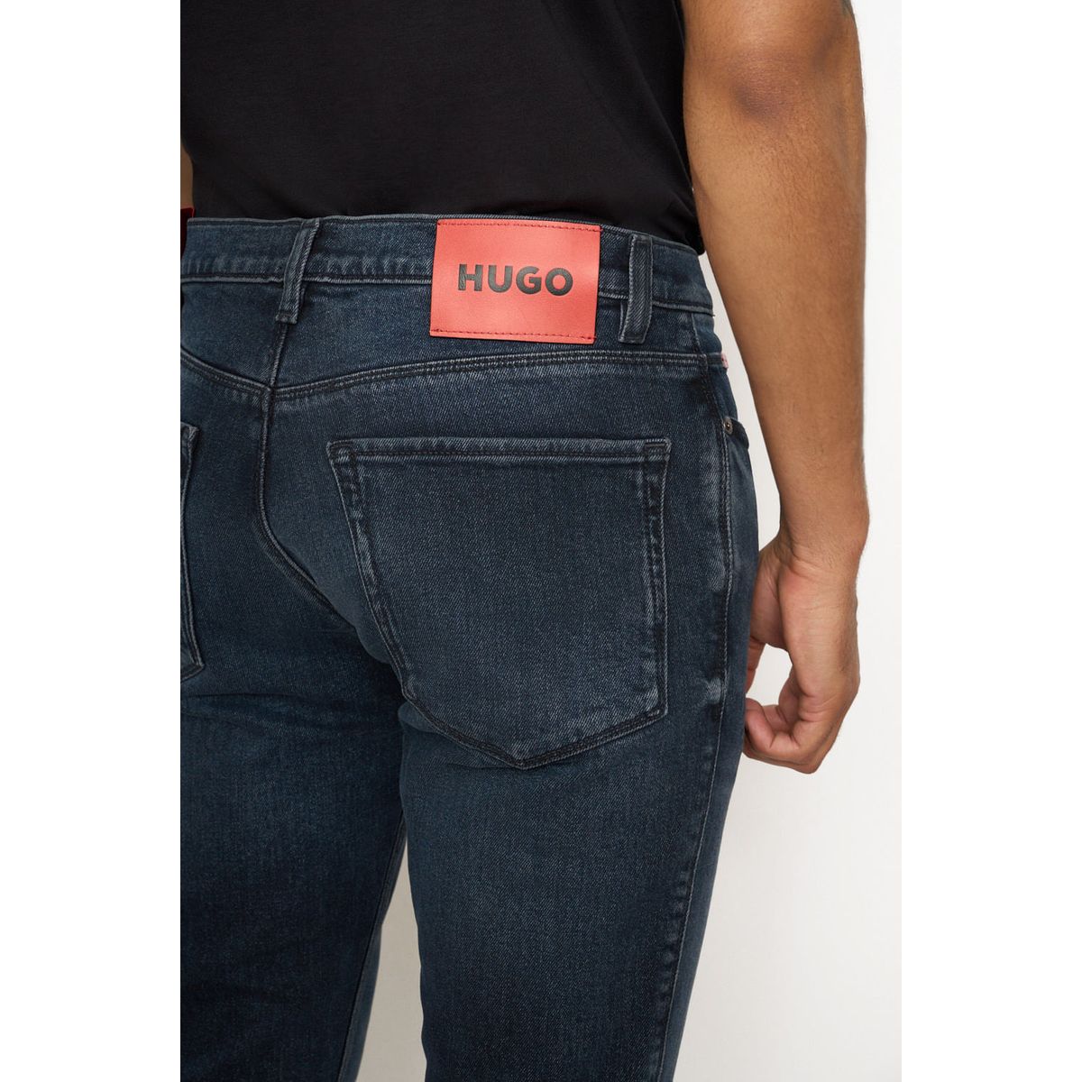 HUGO BOSS - Hugo - Pantalón jean en algodón elástico