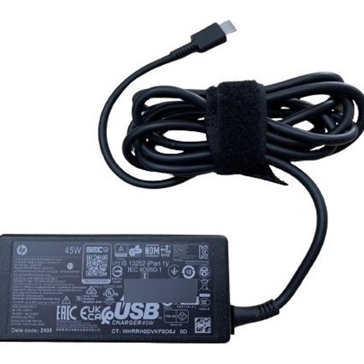 GENERICO - Cargador Compatible HP Punta Tipo C