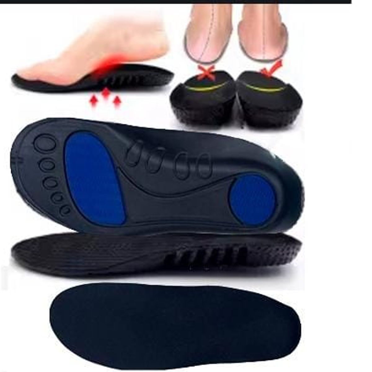 GENERICO - Plantilla ortopédica para curva pie plano para Niños