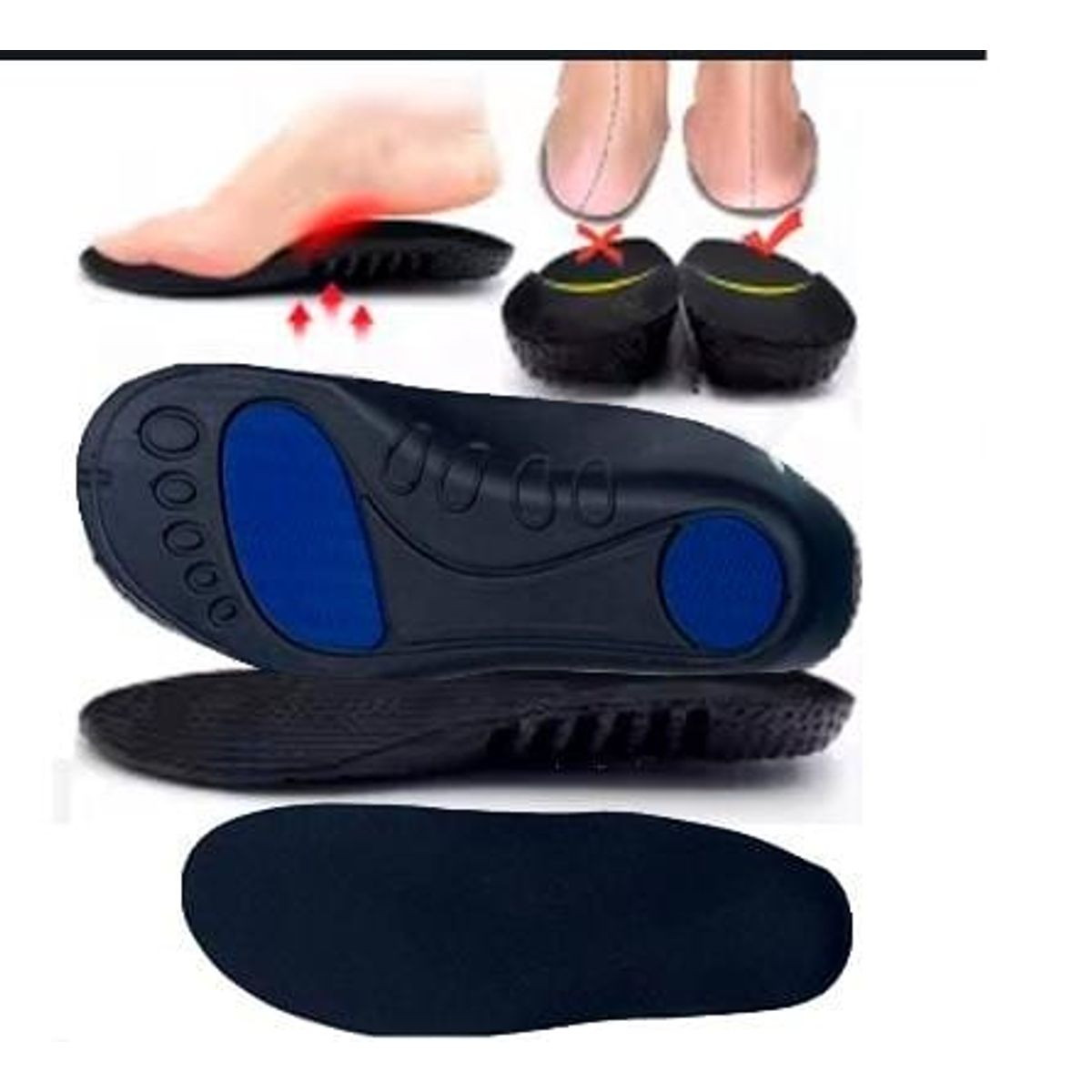 GENERICO - Plantilla ortopédica para curva pie plano para Niños