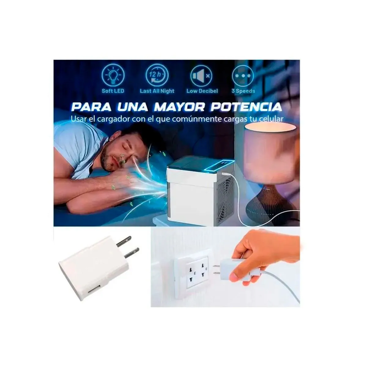 OEM - Aire Acondicionado Portátil Mini Aire enfriador cable USB
