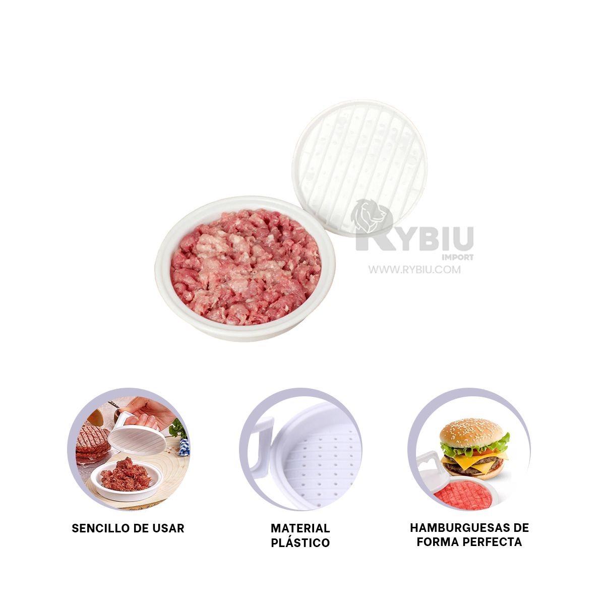 GENERICO - Horma de Embutidos Color Blanco 131cm Y+Post-it Adhesivos