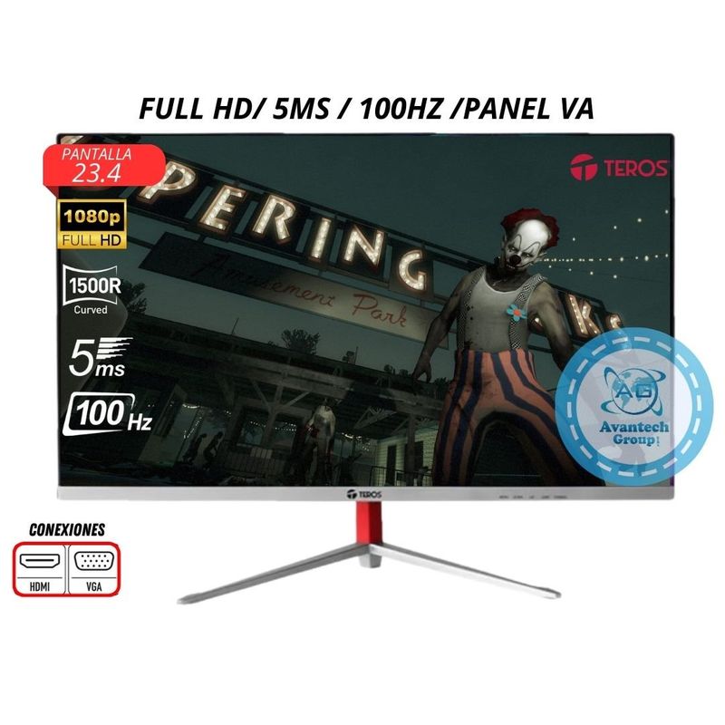 TEROS GAMING - MONITOR TEROS TE-2401S 24 FULL HD 5MS 100HZ