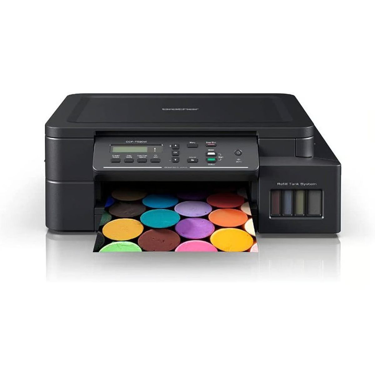 BROTHER - Impresora Brother DCP-T520W Multifuncional Wifi Tinta Continua