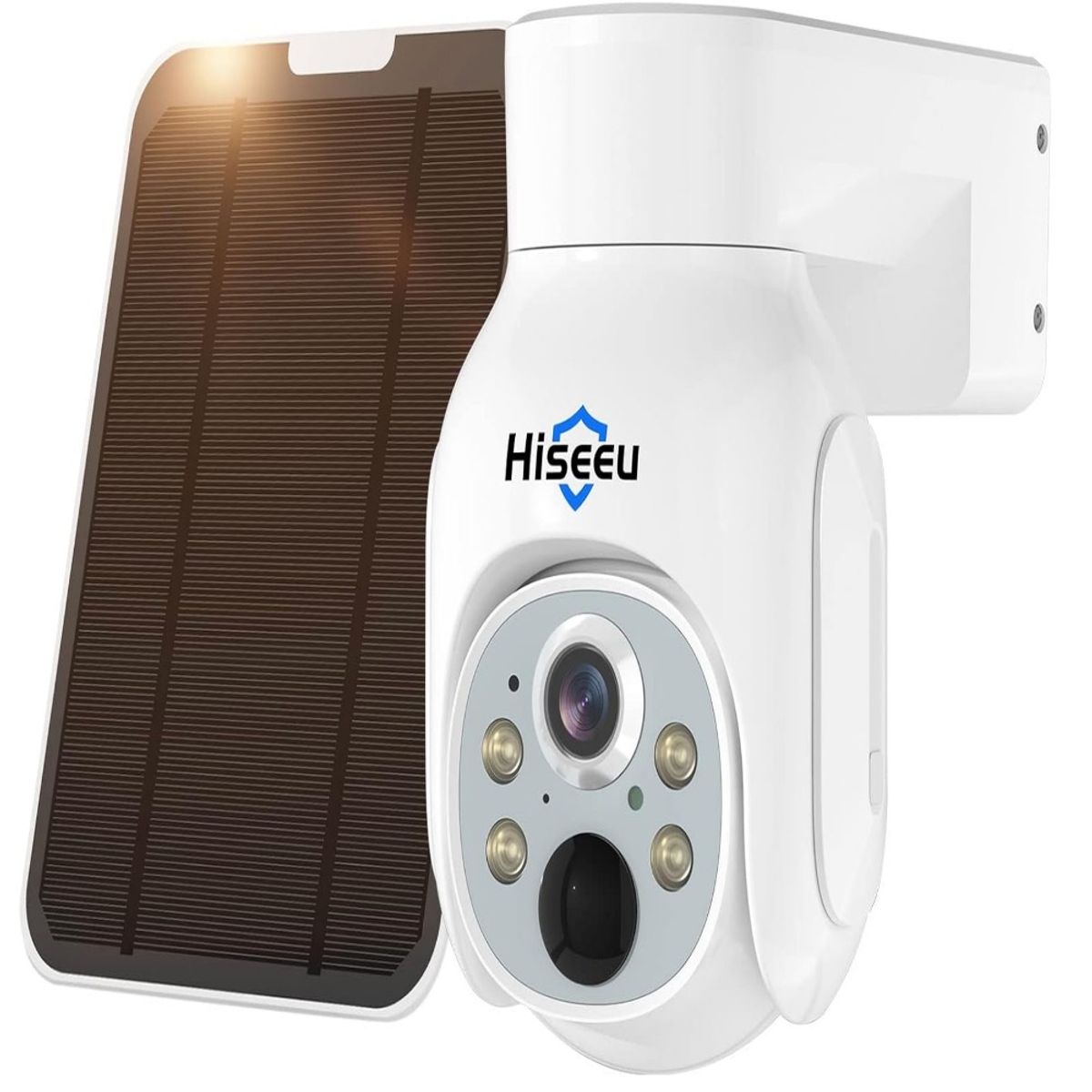 GENERICO - Hiseeu cámara de seguridad solar para exteriores