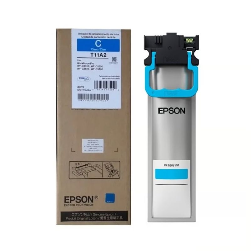 EPSON - Tinta Epson T11A220-AL CIAN Pro WF-C5390 C5810 C5890