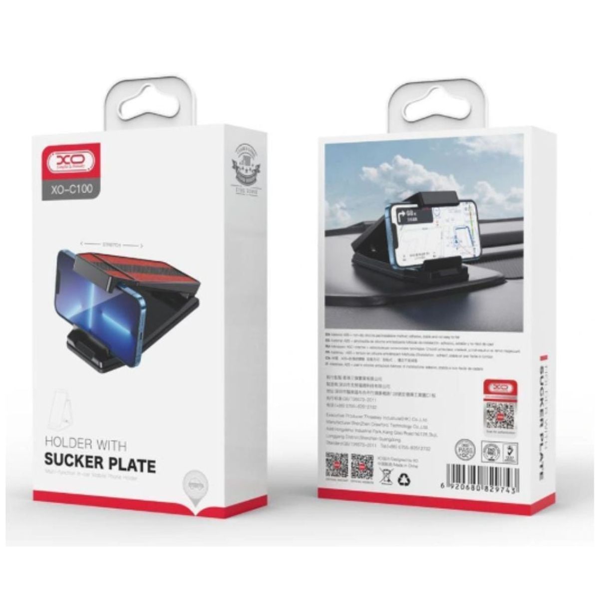 GENERICO - Soporte De Auto Para Celular O Tablets XO-C100