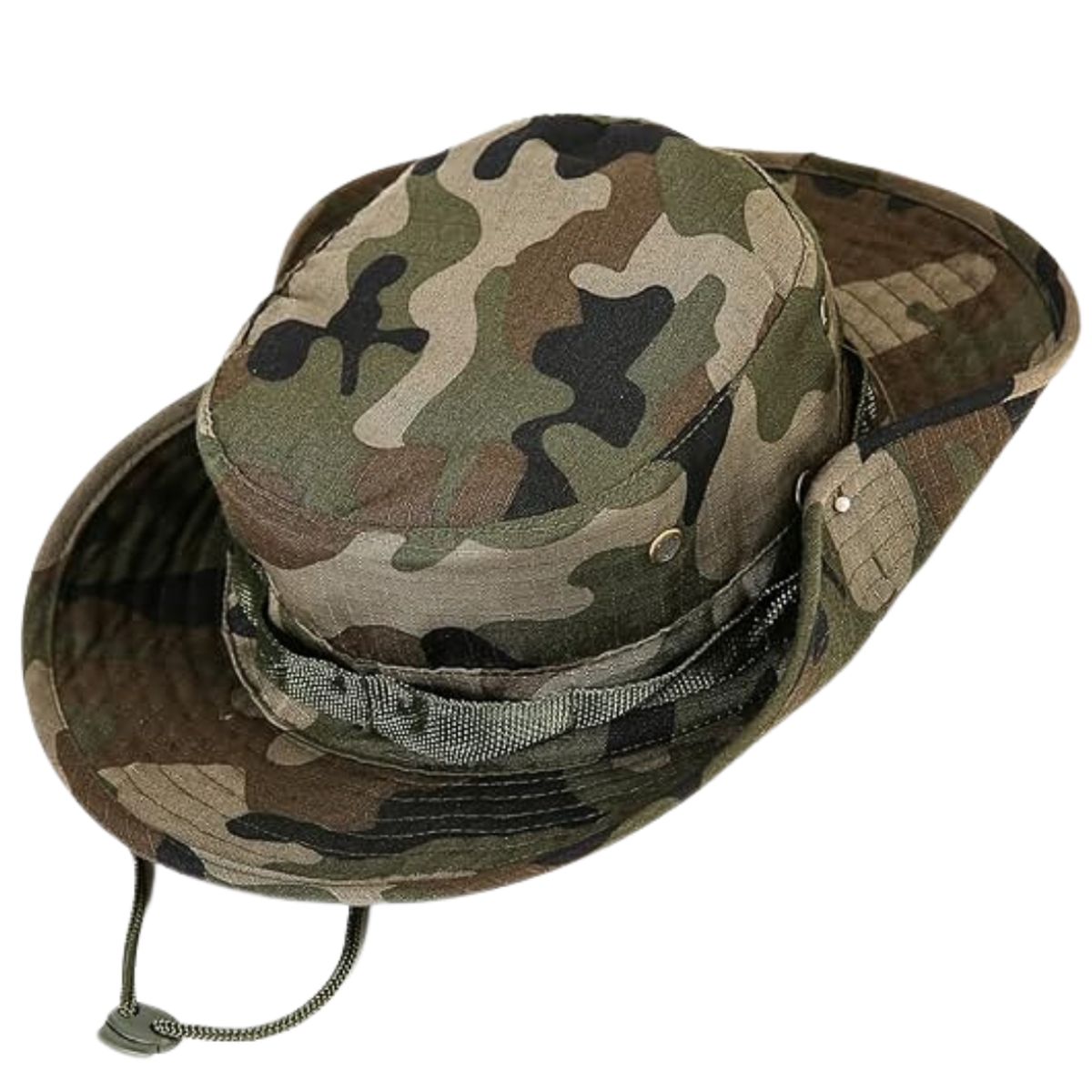 GENERICO - Sombrero safari táctico militar pesca playa importado unisex