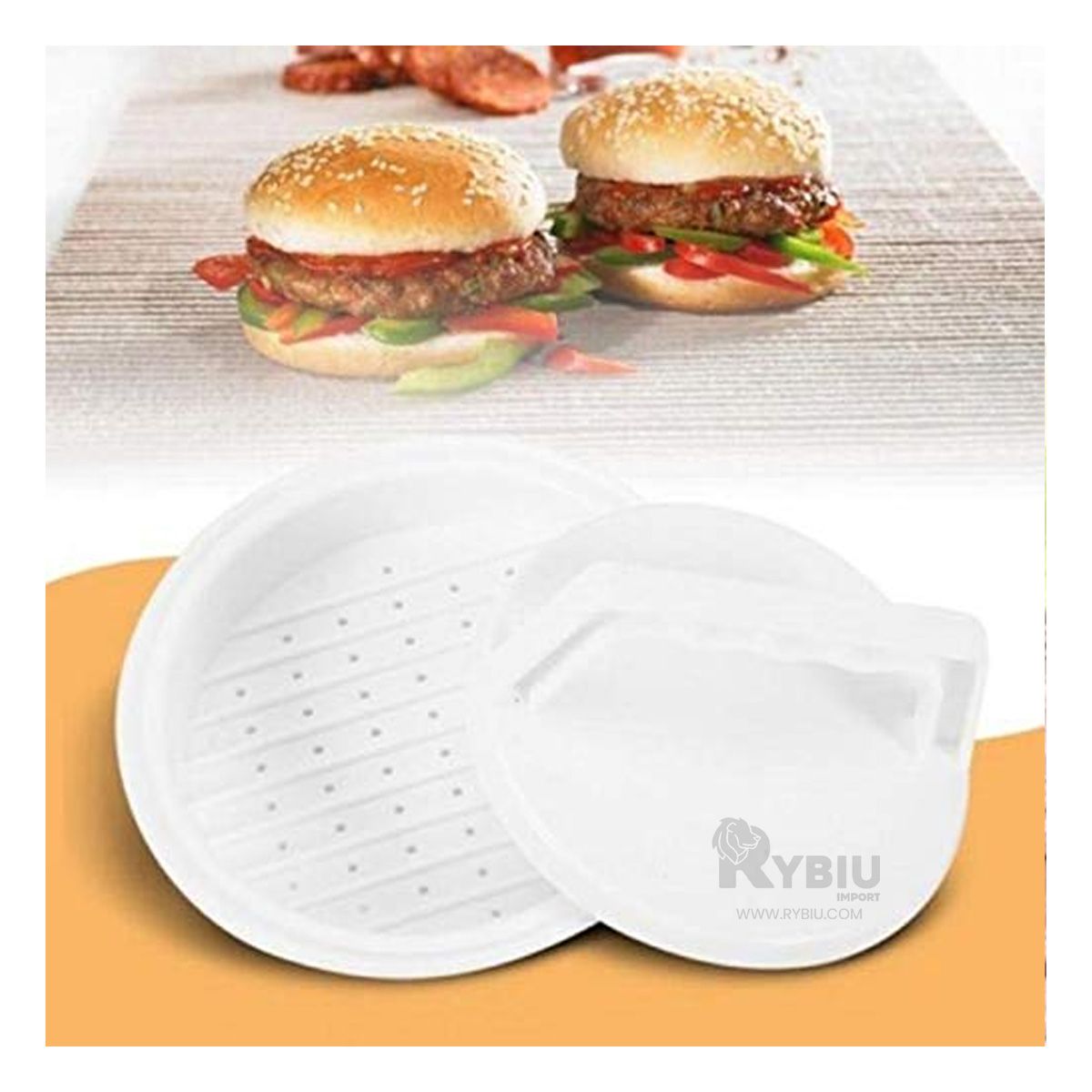 GENERICO - Modelo para Hamburguesa Blanco 131cm Y+Envoltorio de Regalo