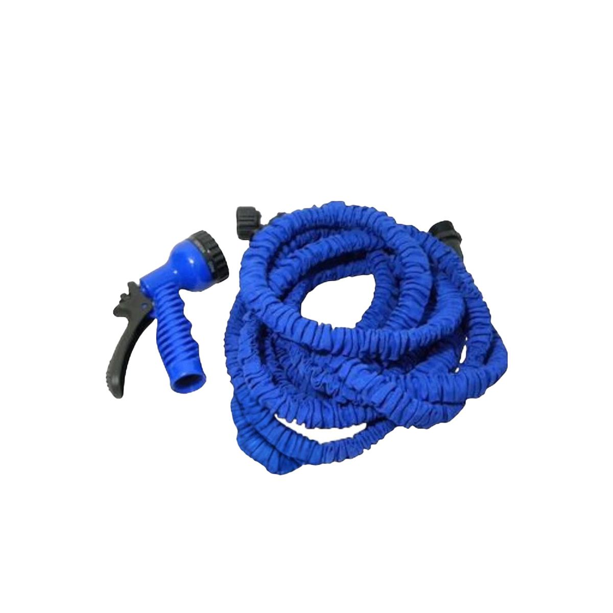 GENERICO - Manguera con Boquilla y Rociado 15 M Azul Y+Regalo Stickers