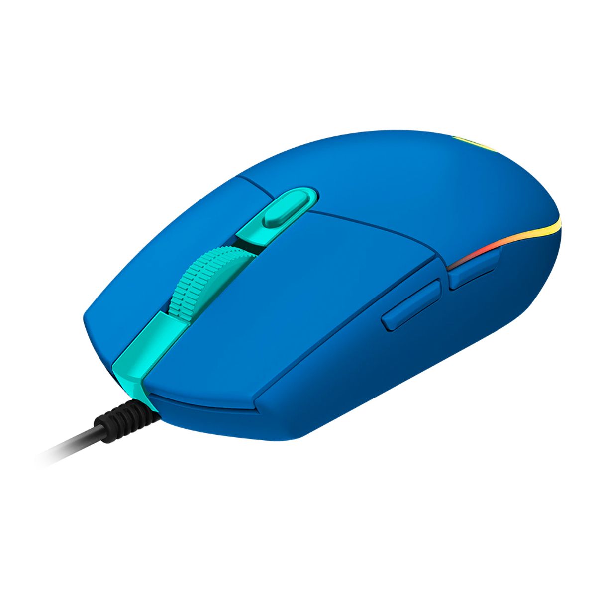 LOGITECH - Mouse Gamer Logitech G203 LIGHTSYNC RGB Azul