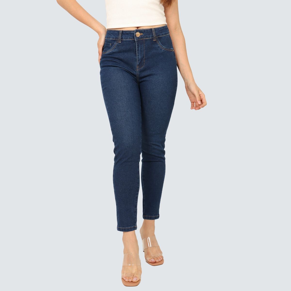 BELLTON'S - JEAN SKINNY CINTURA MUJER BELLTONS KATALINA