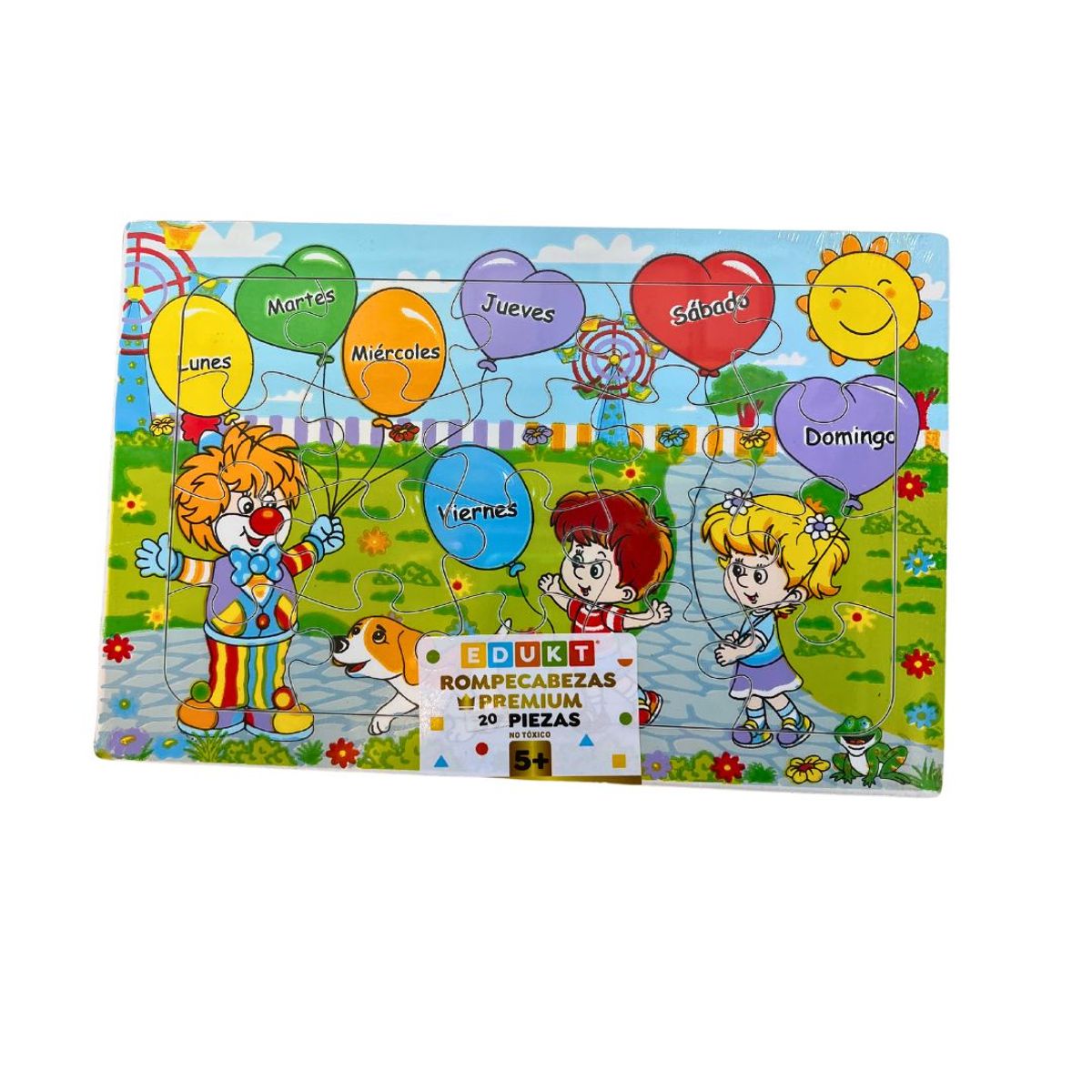 GENERICO - Rompecabezas Edukt Premium 20 Piezas Modelo Surtido Unisex