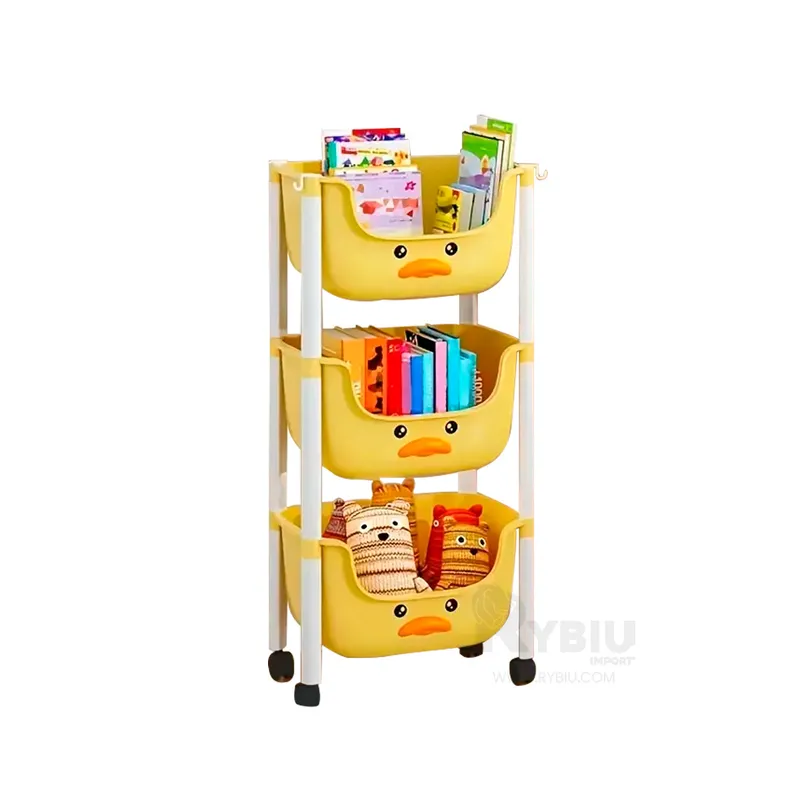 GENERICO - Repisa Funcional de Pato Amarillo Y+Regalo Stickers