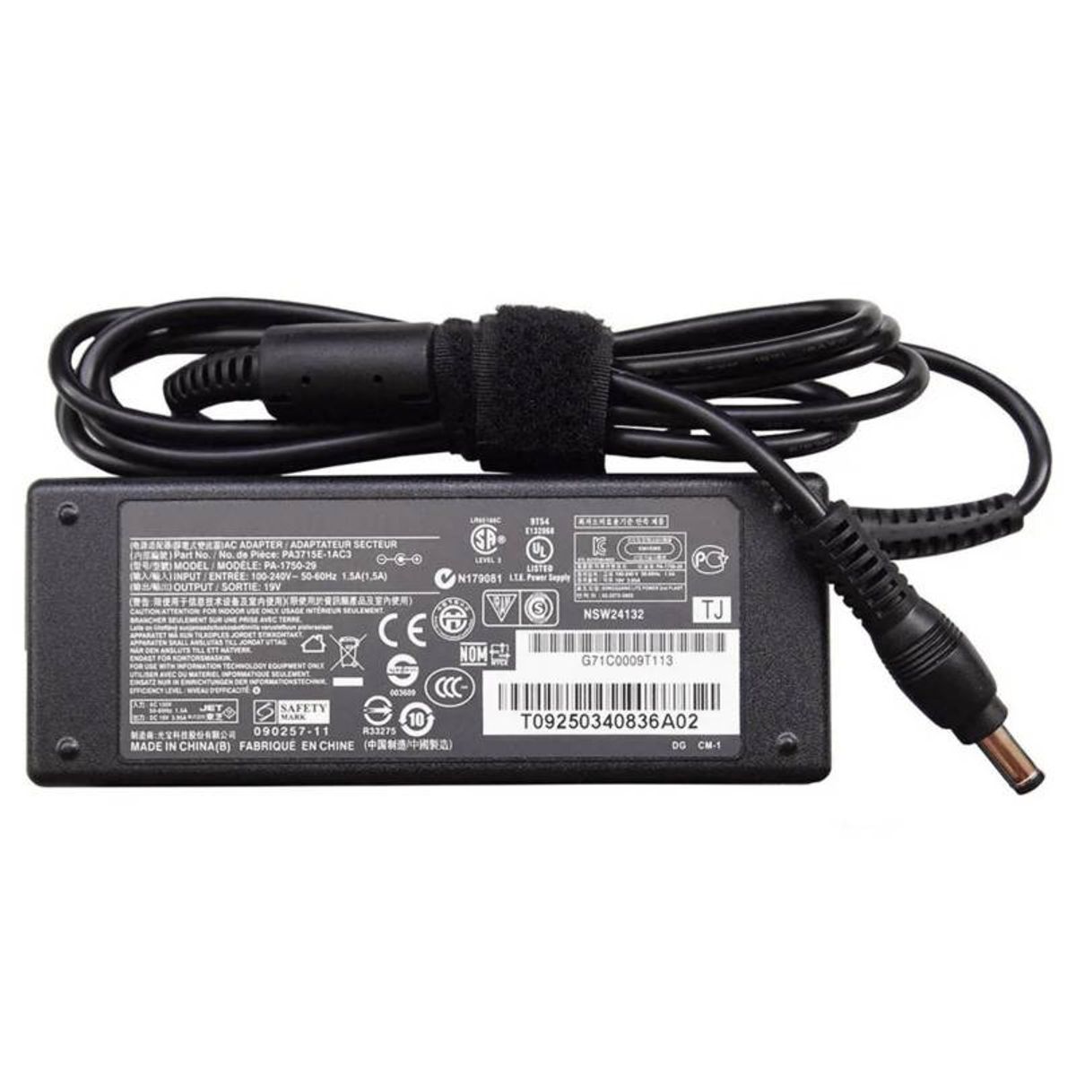 GENERICO - Cargador Compatible Toshiba