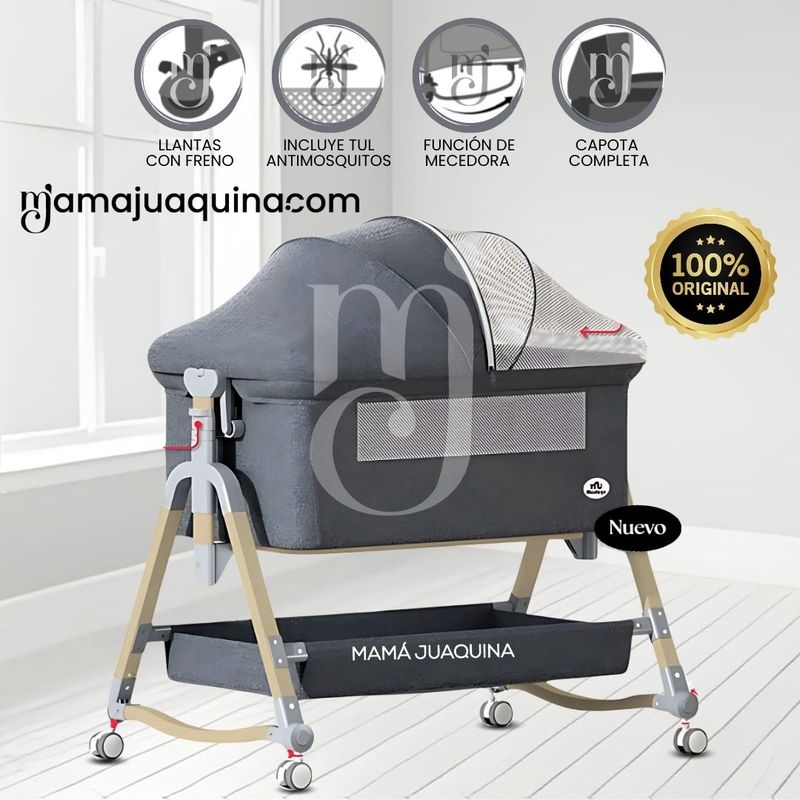 BABY - Cuna Colecho de Lujo «NESTY» Edición Limitada Gray