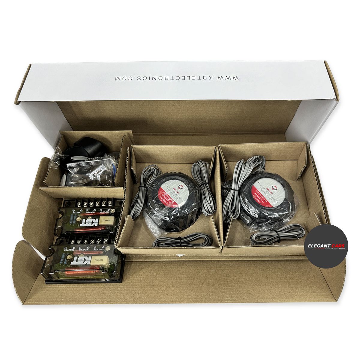 JEF - Set Componentes KBT 4Pulg 100W KBT-142C