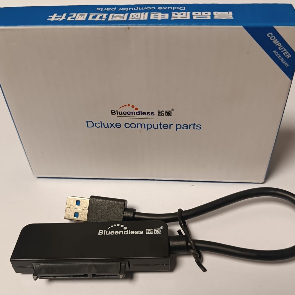 GENERICO - Cable adaptador HDD SSD de 2.5¨ Sata a  USB 3.0