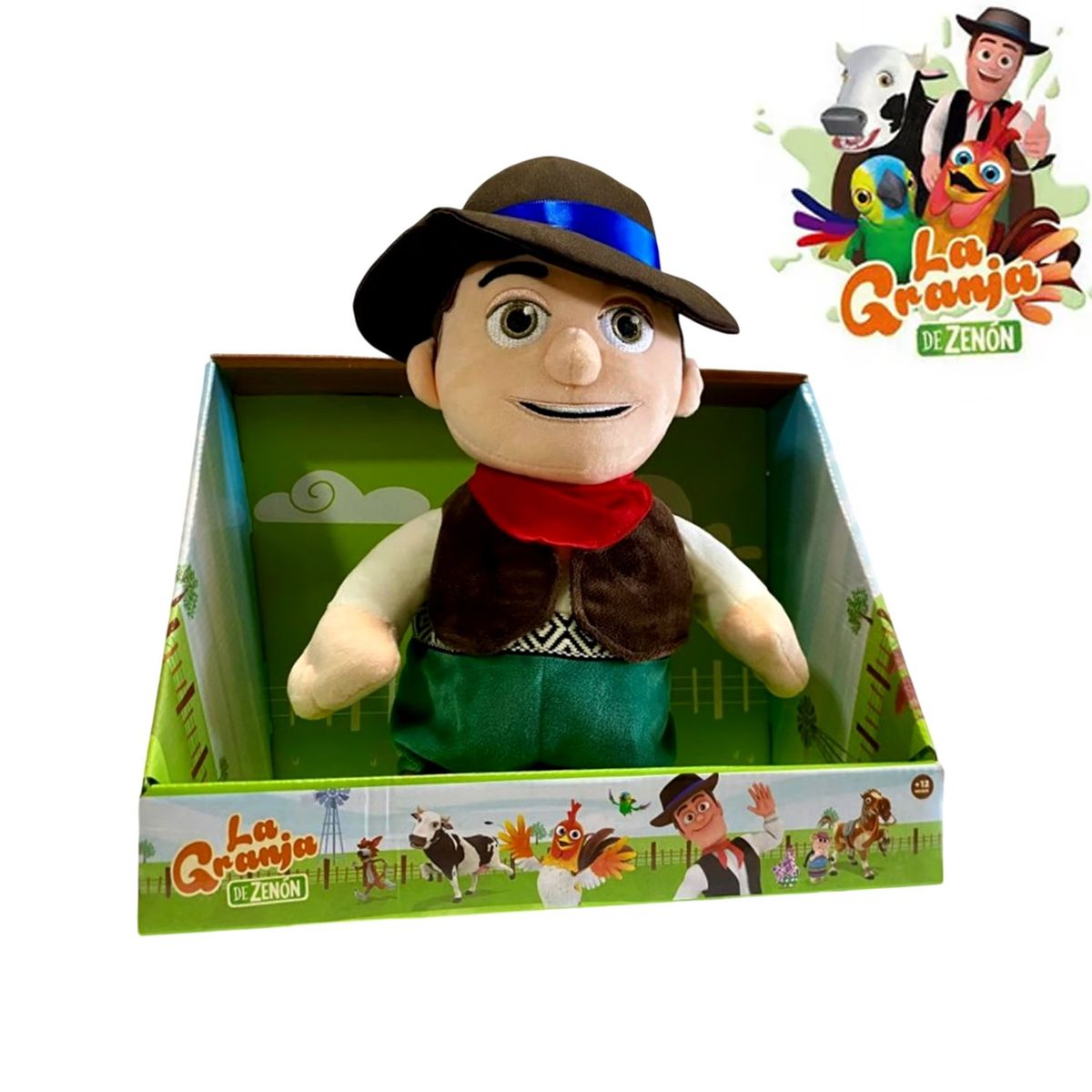 LA GRANJA DE ZENON - PELUCHE MUSICAL LA GRANJA DE ZENON - ZENON