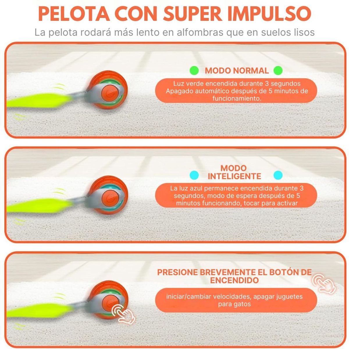 GENERICO - Juguete Interactivo para Gatos con Cola, Juego 2 Unds.