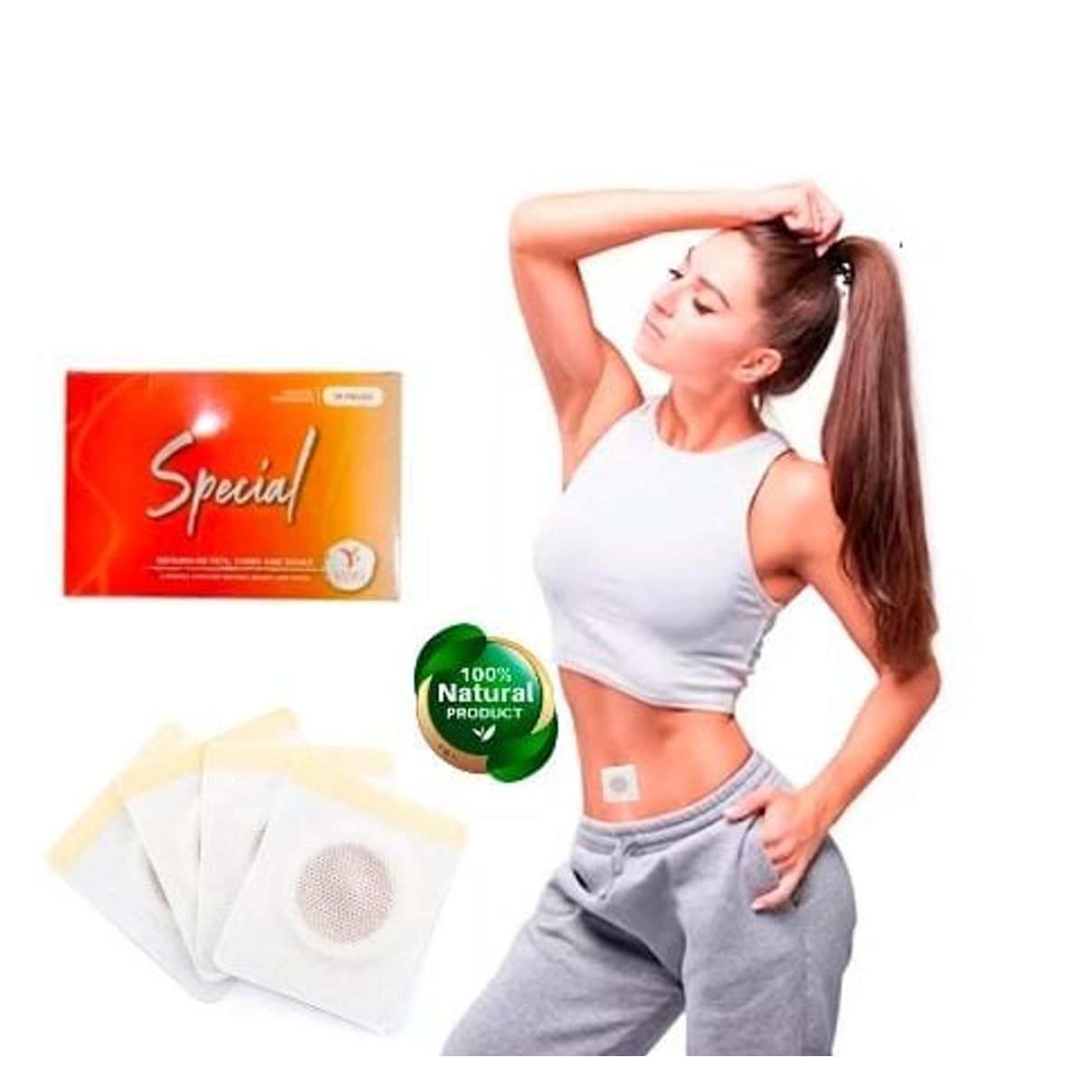 GENERICO - PARCHES DE IMAN NATURALES REDUCTOR