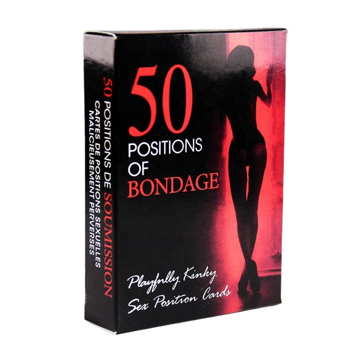 GENERICO - Juego bondage 50 posiciones-Negro