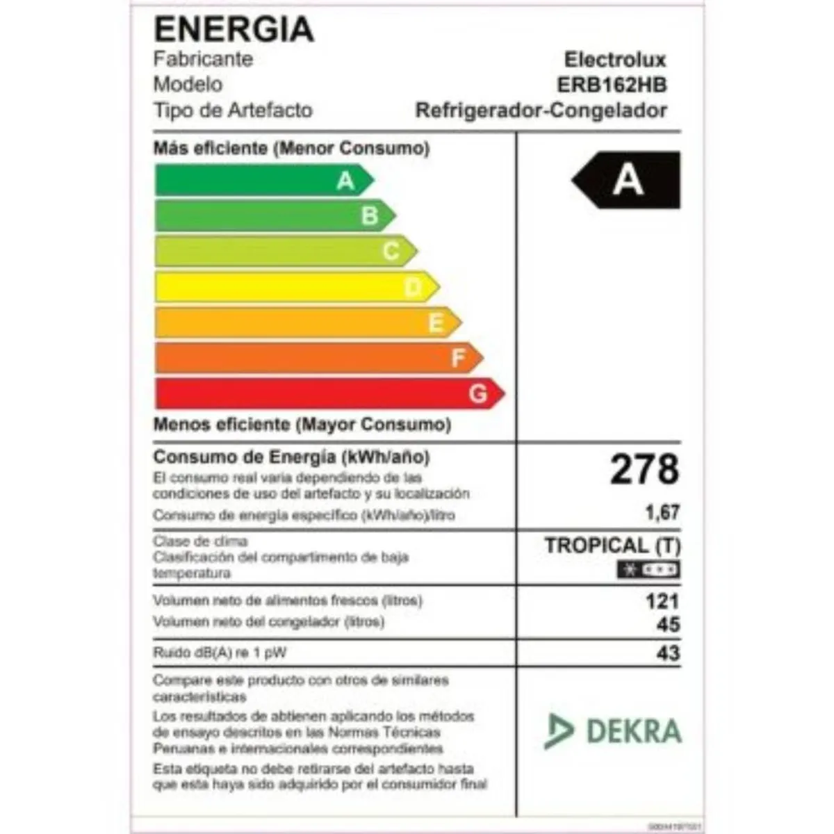 ELECTROLUX - Refrigerador Electrolux No Frost Top Mount 251L ERT28F2P4AB