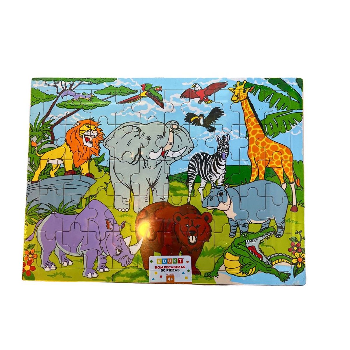 GENERICO - Rompecabezas Edukt Premium 50 Piezas Modelo Surtido Unisex