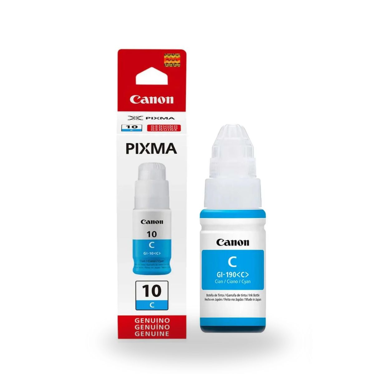 CANON - Tinta Canon GI-10 Cian Original