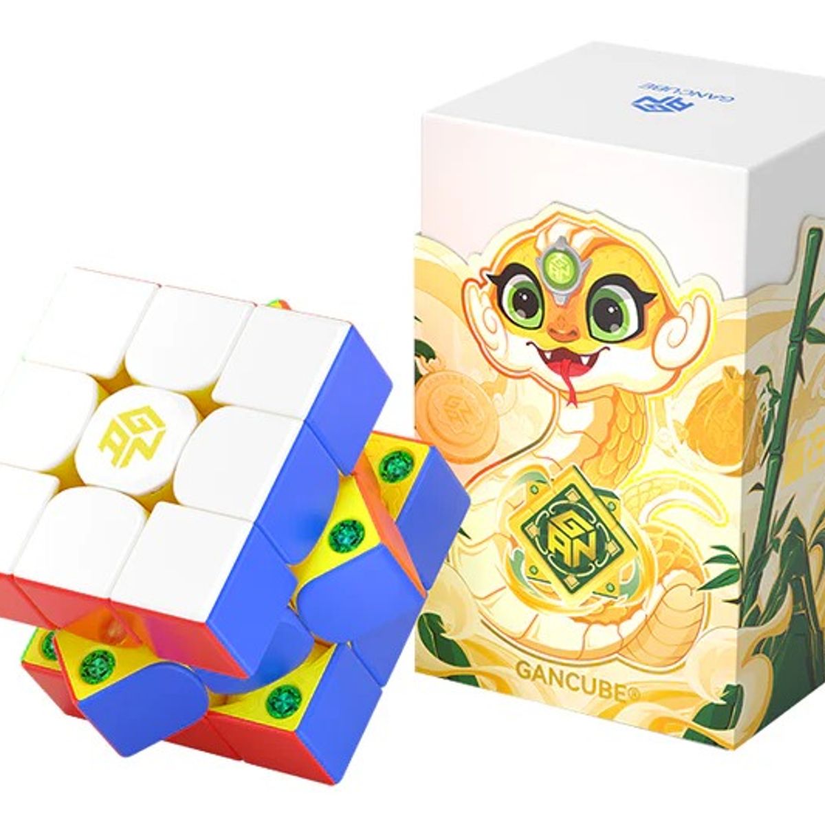 GANCUBE - Geekcuber Cubo 3x3 Gan 356 M E Edición Serpiente 2025