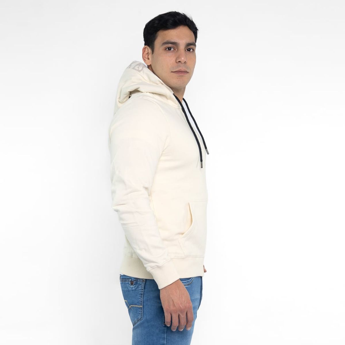 DUNKELVOLK - POLERA CI24CLEAN HOOD FP FRANELA - NATURAL