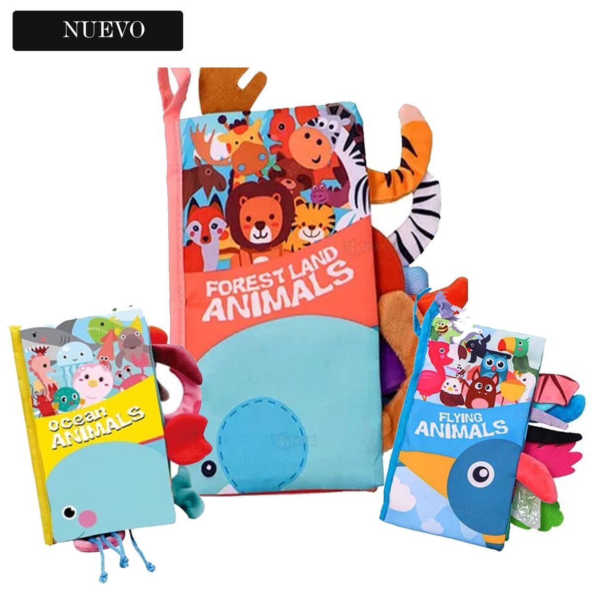 GENERICO - Libro de Estimulación Niños Juguete Sensorial Aleatorio x1