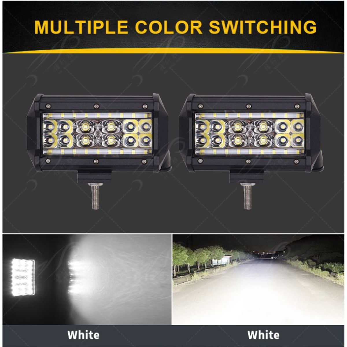 JET - Barras 30 Led Lineas Blancas 90w 13cm