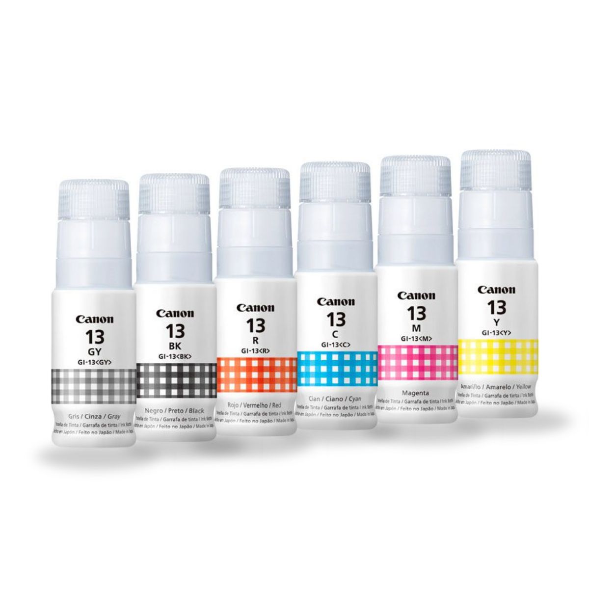 CANON - Kit de Tintas Canon GI-13 Original - 6 Colores