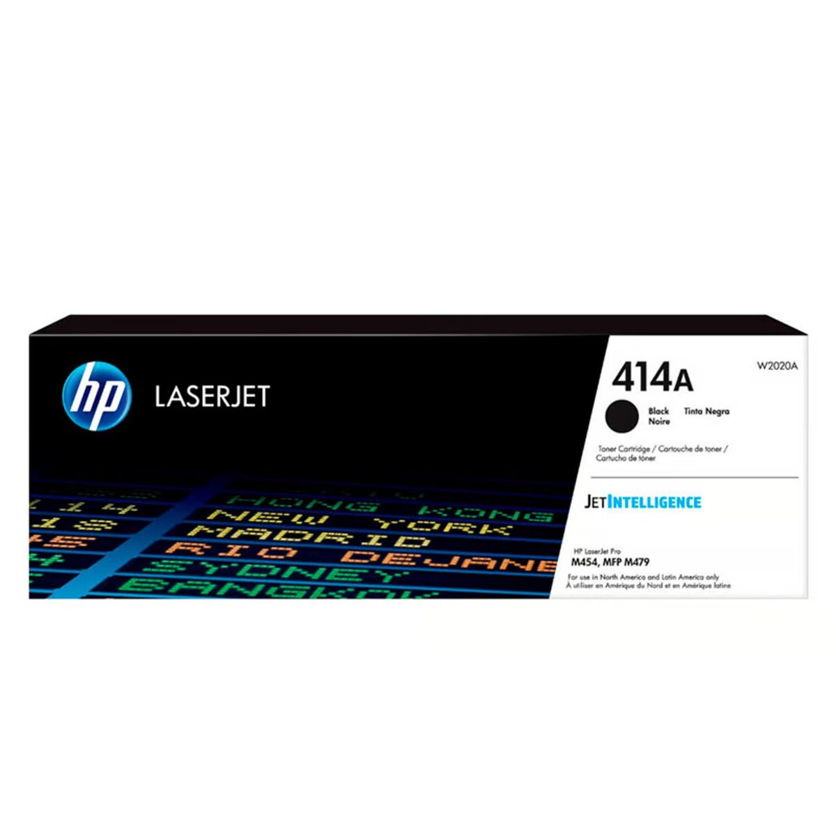 HP - Tóner Hp 414A Negro W2020A Para HP Laserjet M454dw M479dw M479fdw