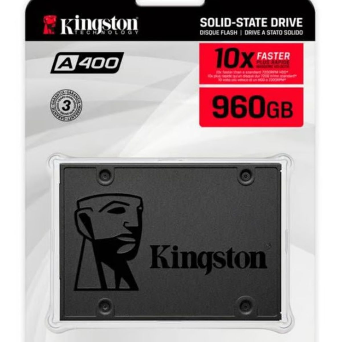 KINGSTON - DISCO SSD 960GB KINGSTON 2.5 SATA ORIGINAL PARA LAPTOPS Y PC
