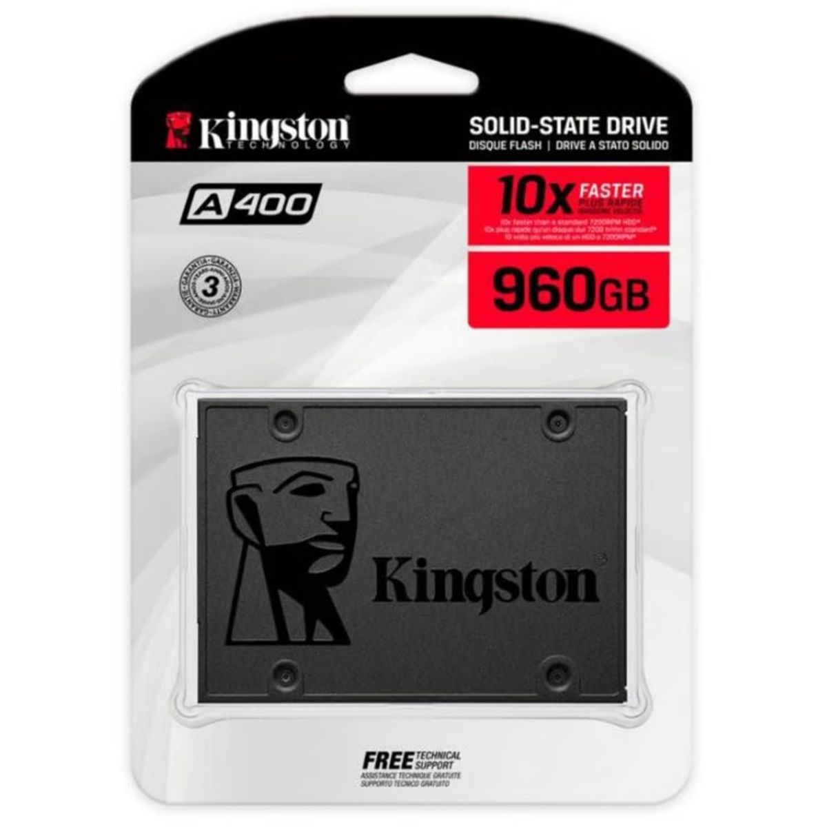 KINGSTON - DISCO SSD 960GB KINGSTON 2.5 SATA ORIGINAL PARA LAPTOPS Y PC
