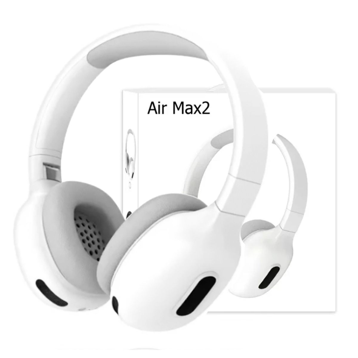 SEISA - Audifono Inalambrico Pro Air Max 2 Auriculares Bluetooth Blanco