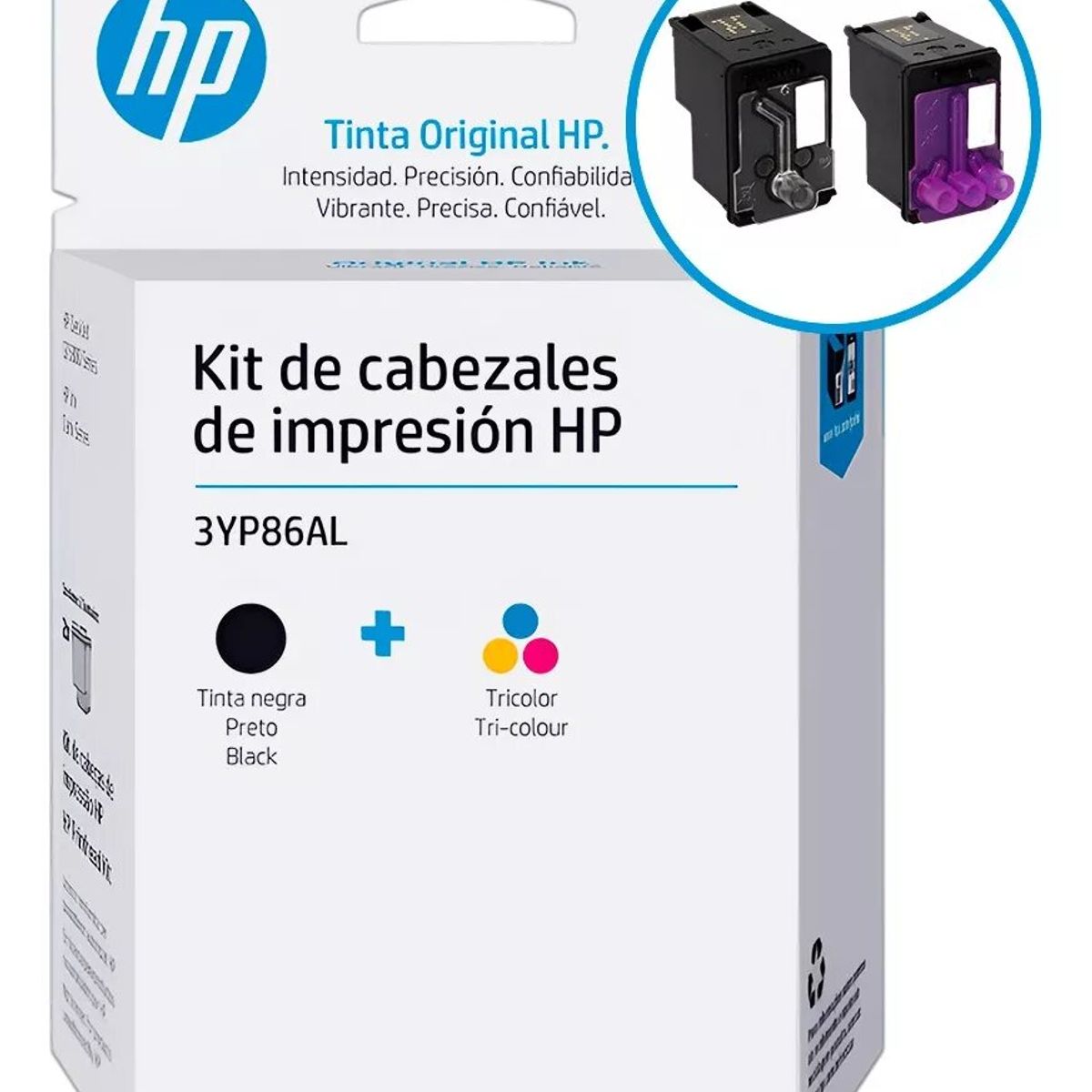 HP - KIT DE CABEZAL HP 3YP86AL Tank 115 315 415 Negro y Tricolor
