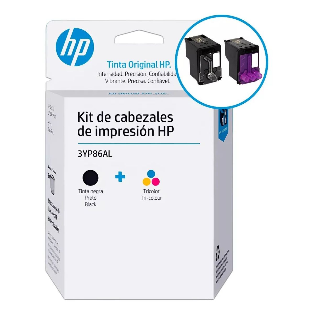 HP - KIT DE CABEZAL HP 3YP86AL Tank 115 315 415 Negro y Tricolor