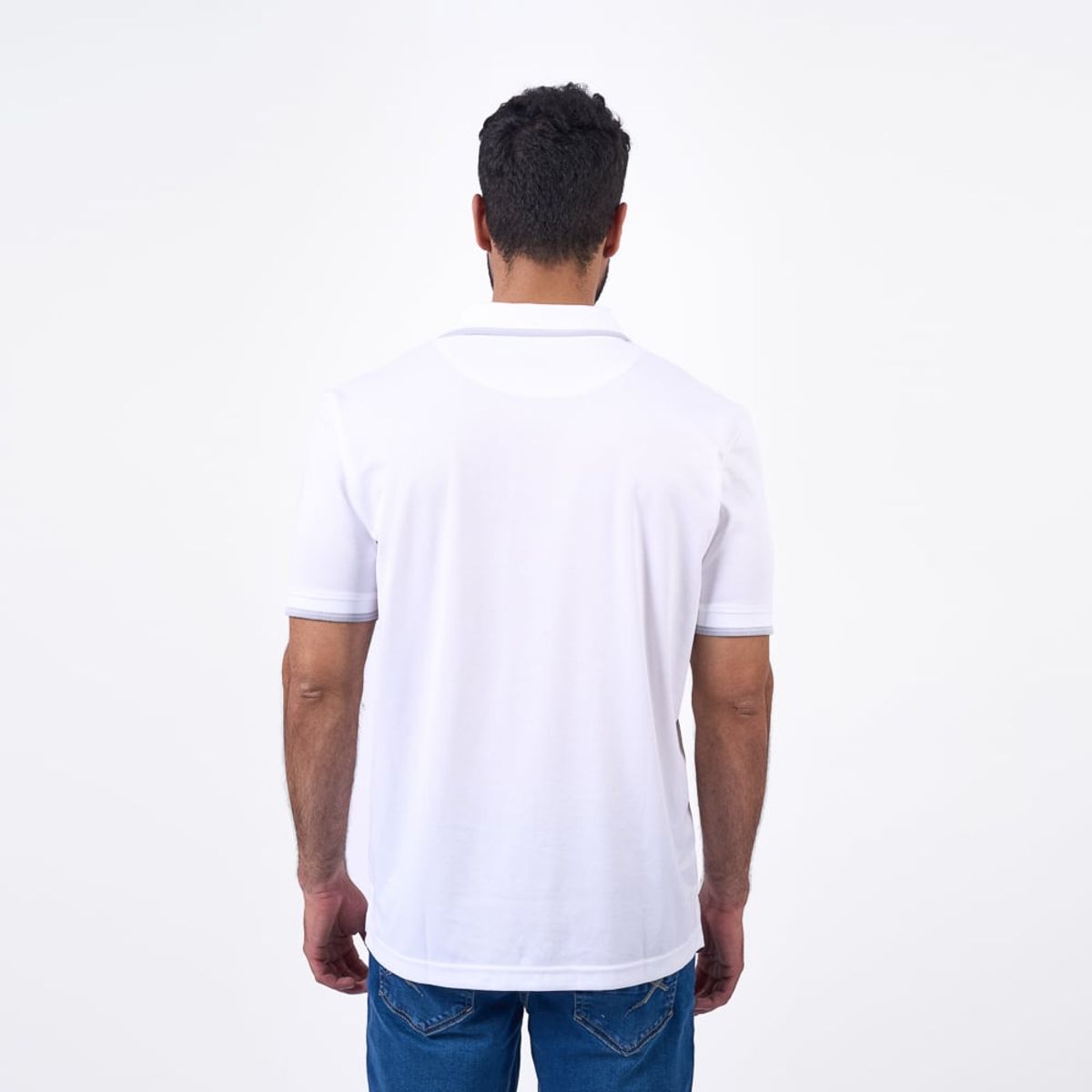 FOSTER - POLO BOX ATILA I JACQUARD - BLANCO