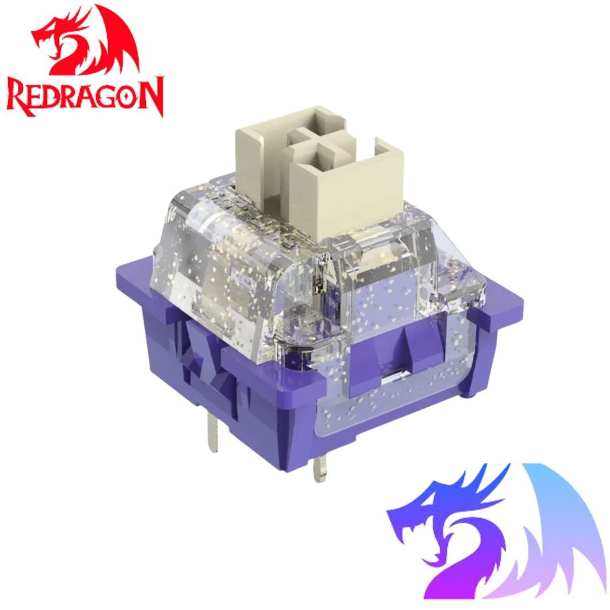 REDRAGON - Kit Switches Redragon Panda táctiles con click audible