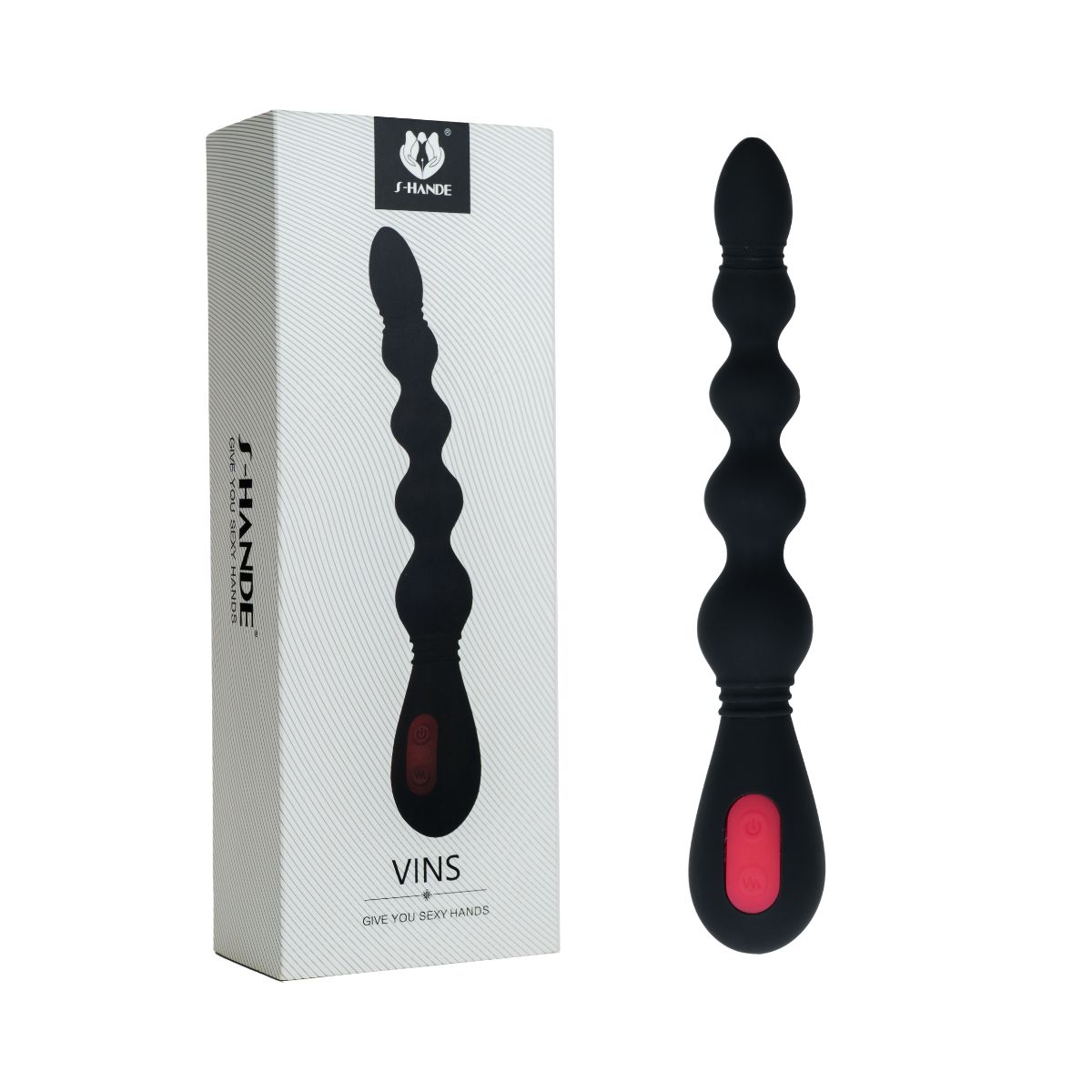 GENERICO - Vibrador anal delgado - Negro