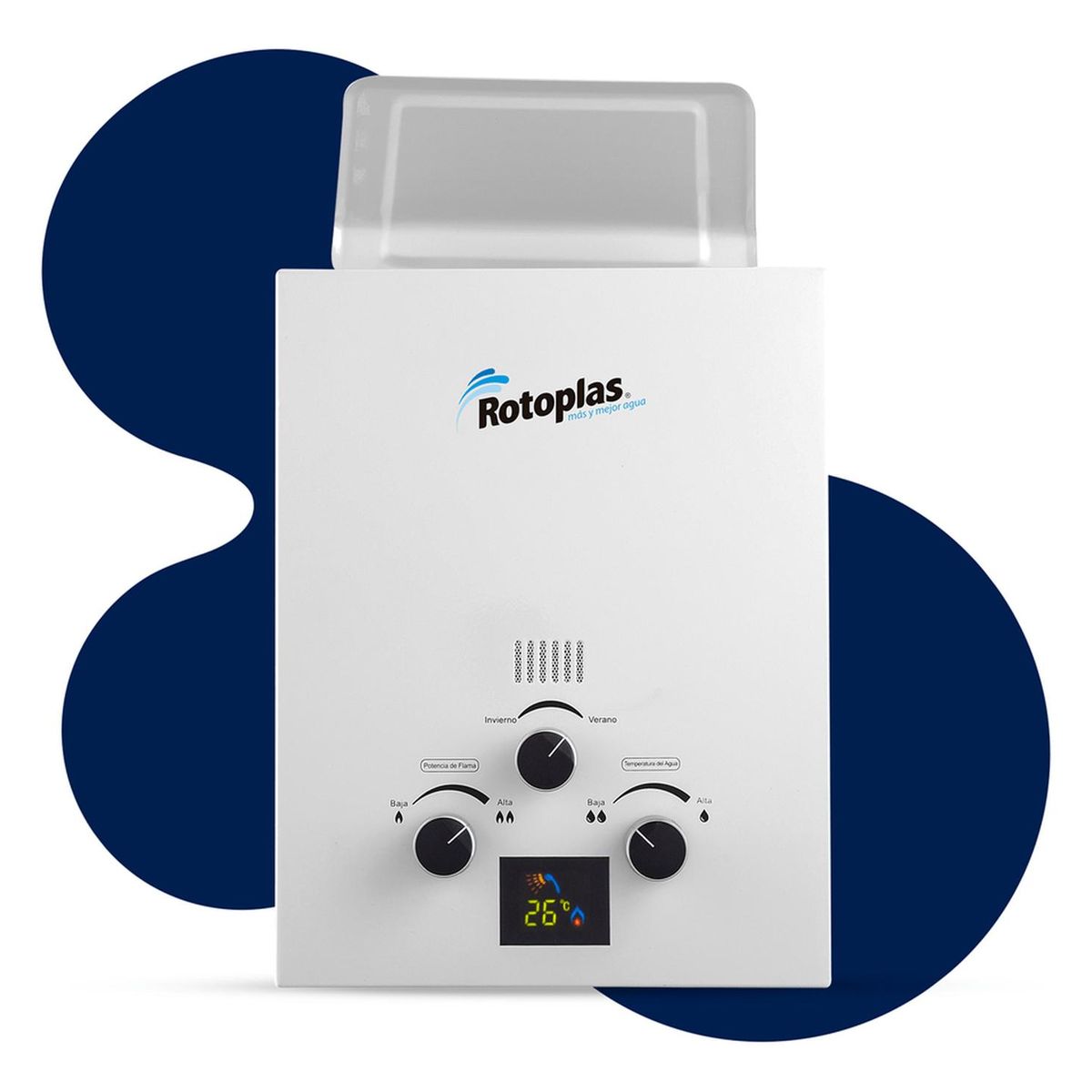 ROTOPLAS - Terma A Gas Rotoplas Flaming  5.5L Glp