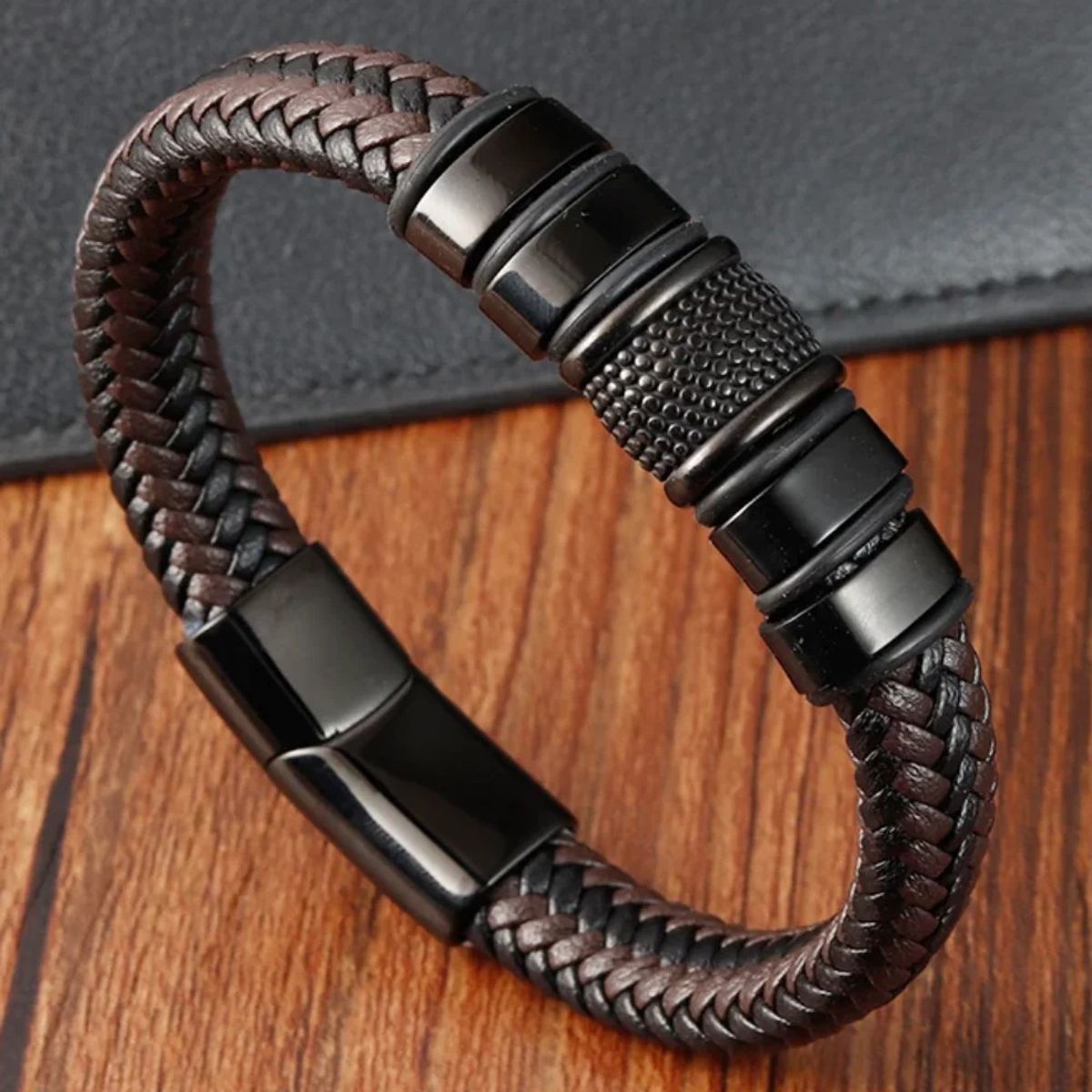 ARMUZ - Pulsera de cuero - TOBIAS