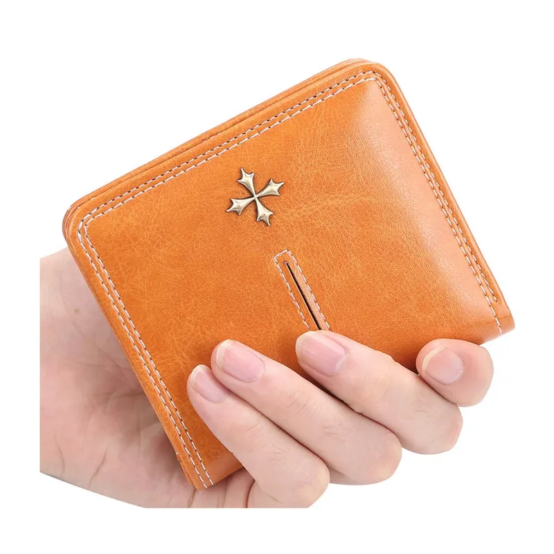 BAELLERRY - Billetera de Cuero Vegano con Monedero N1635